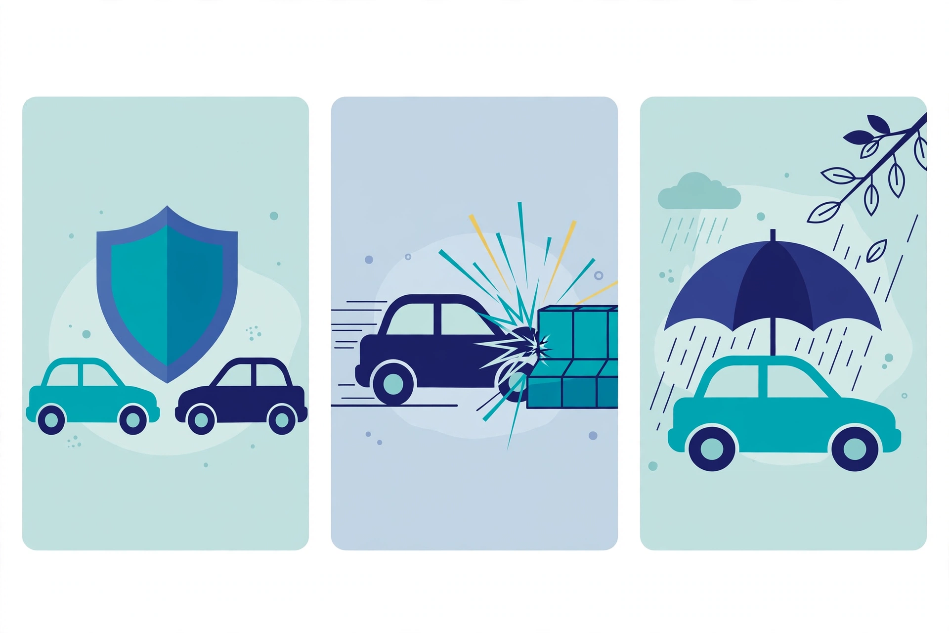 Car insurance coverage types: liability, collision, and comprehensive explained