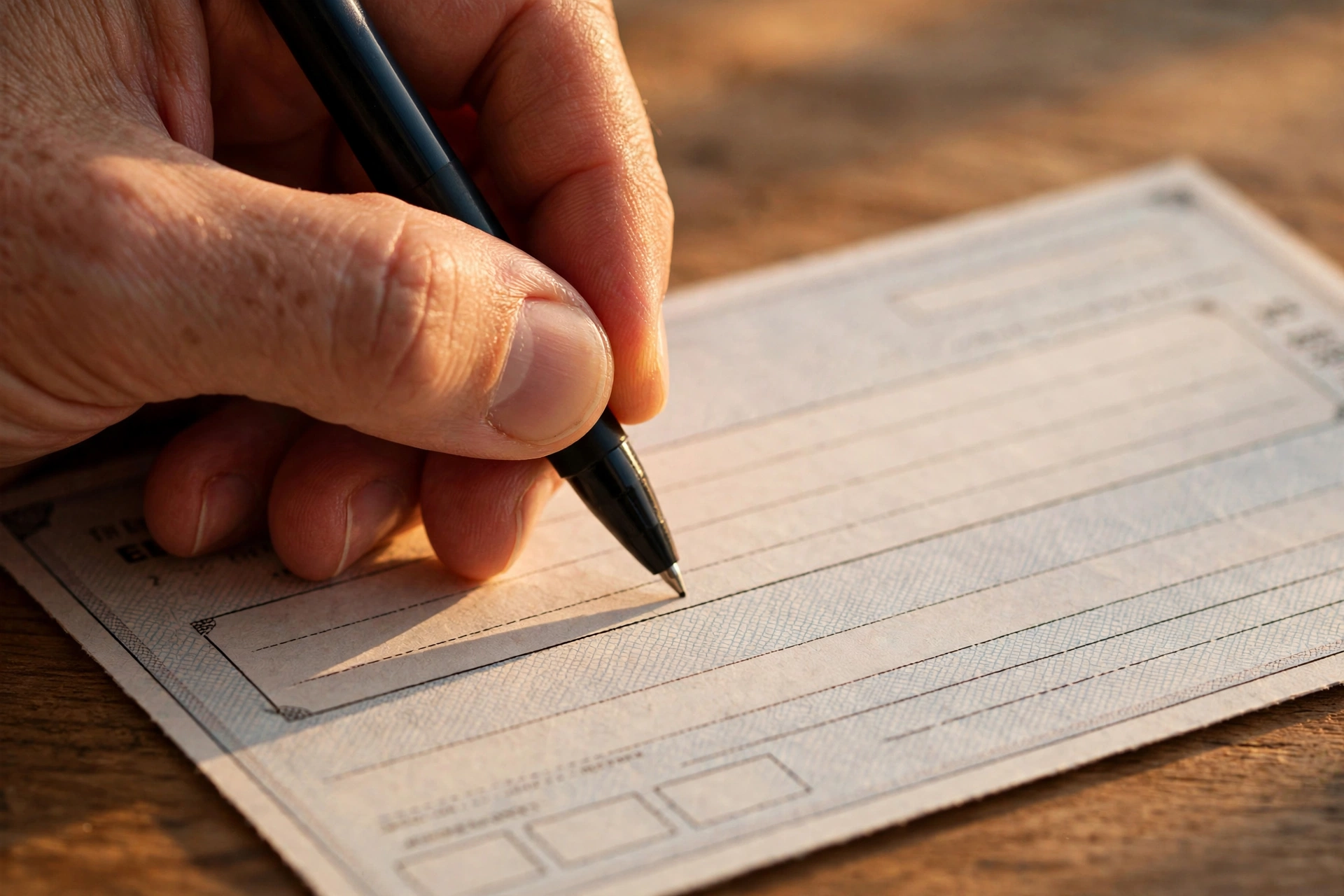 How to endorse a check - step by step guide