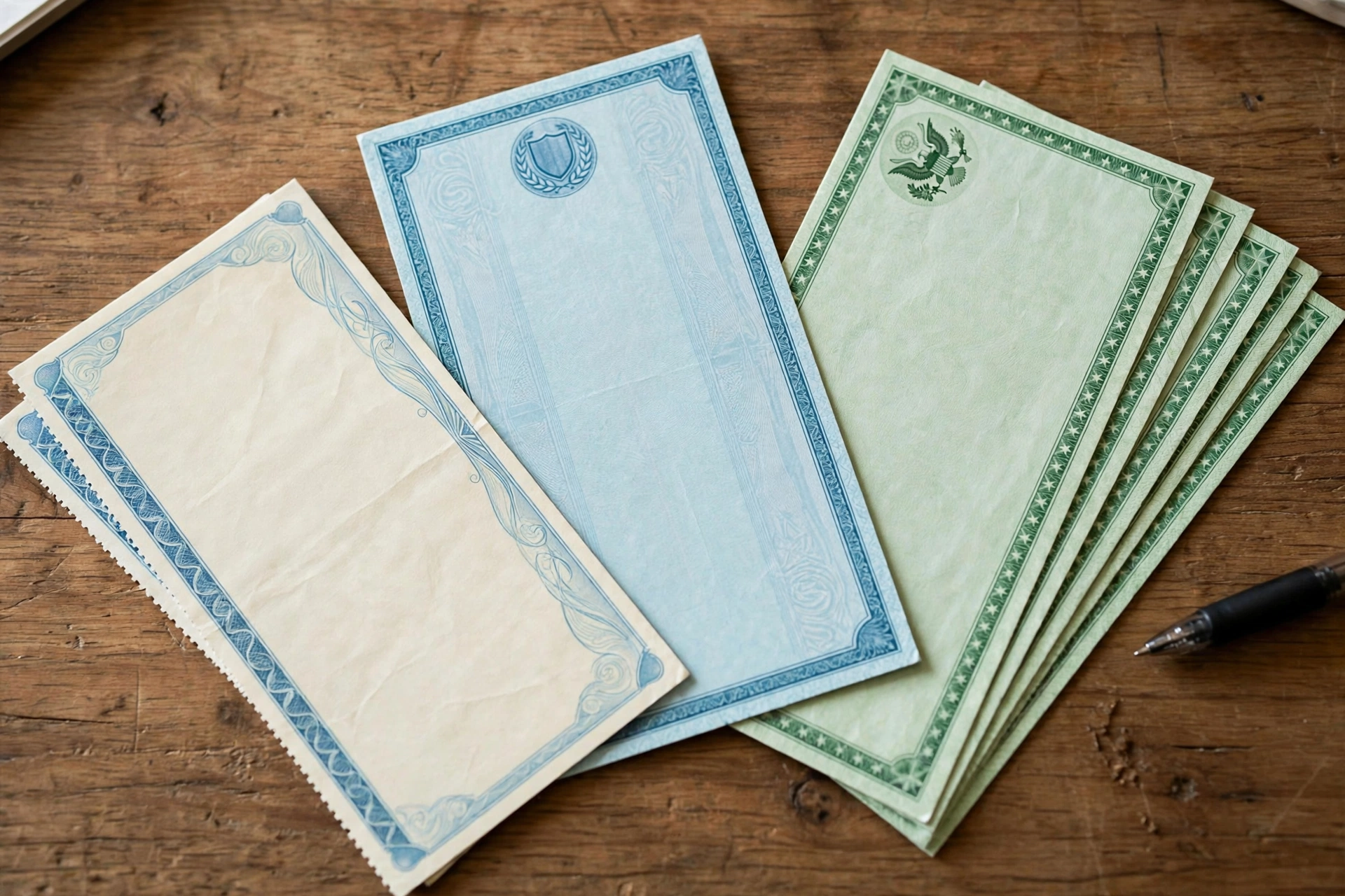 Different types of checks and how long each stays valid